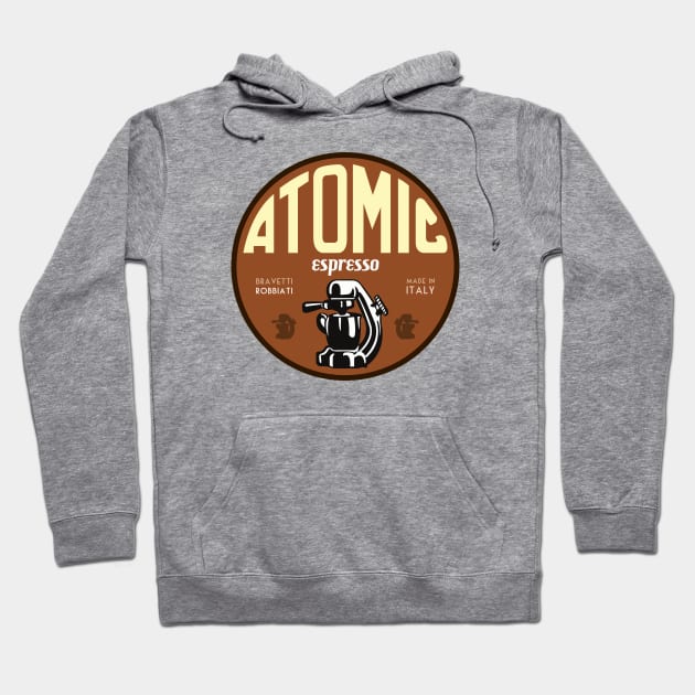 Atomic Espresso Hoodie by Midcenturydave